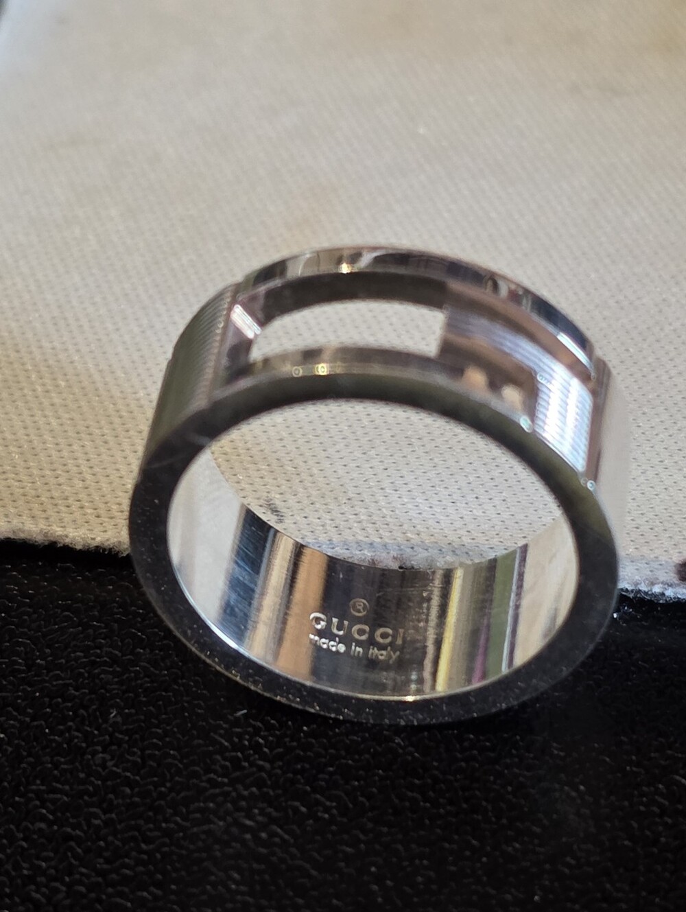 Brand New Gucci Ring Size 13 (Us Size 6.5) Unisex Retails $295 - Picture 3 of 8